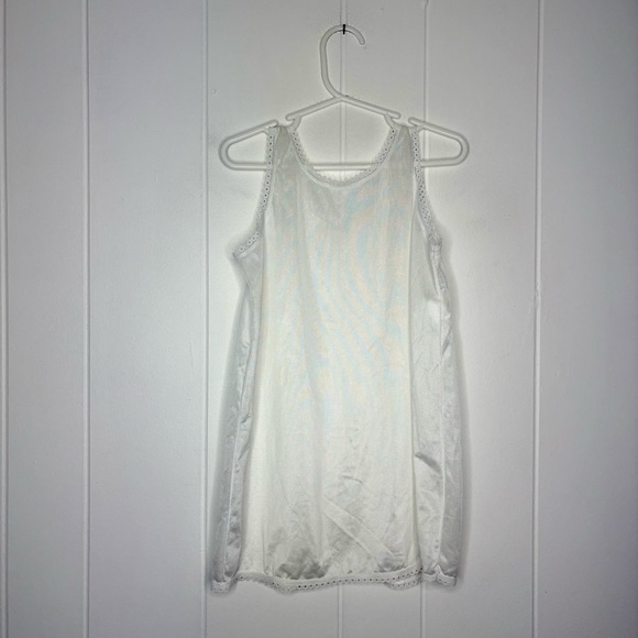 VINTAGE Little Girl’s Nightgown Dress  White Lace Rose Rosette Girl’s Size 6 - Picture 2 of 6